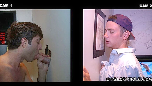 Matthew Singer & Michael Dora ~ Hot Blowjob Session Behind Closed Doors