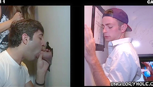 Matthew Singer & Michael Dora ~ Hot Blowjob Session Behind Closed Doors