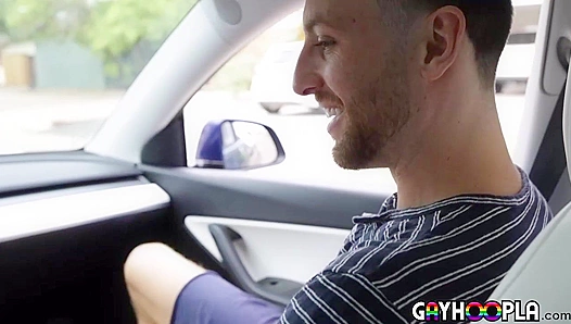 Kane Hardy & Thomas Rosewood ~ Intense Car Tease Action
