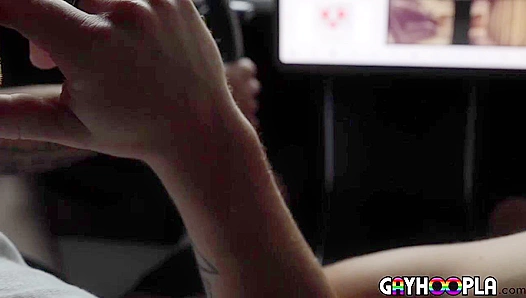 Kane Hardy & Thomas Rosewood ~ Intense Car Tease Action