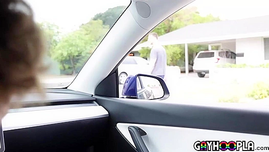 Kane Hardy & Thomas Rosewood ~ Intense Car Tease Action