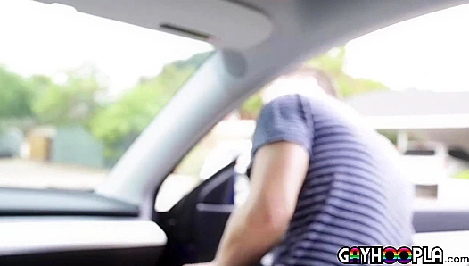 Kane Hardy & Thomas Rosewood ~ Intense Car Tease Action