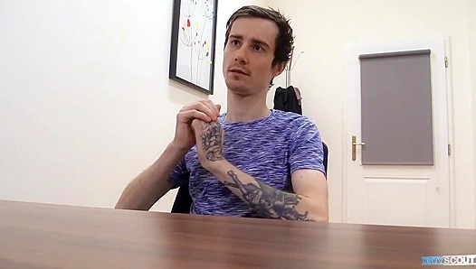 Dirty Tattooed Twink Nails It ~ Jerking & Fucking Like a Pro