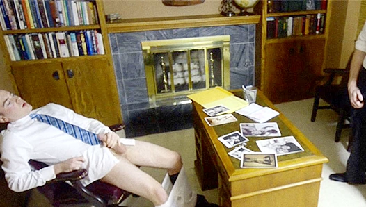 Elder Kensington Sucks Stiff Cock in Intense Oral Scene - Missionary Boys