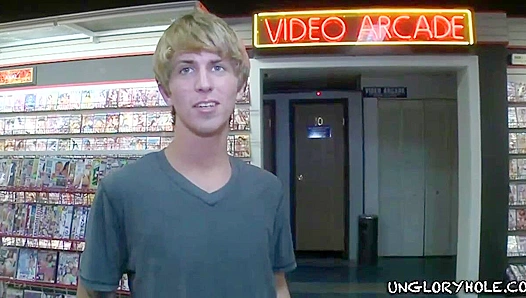 Tony Royce & Chris ~ Hot Glory Hole Blowjob Action