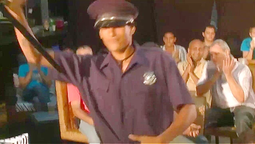 Saucy Stripper's Cock Gets Pleased by a Crowd - Blowjob Bonanza