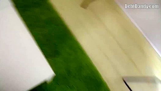 Bathing Hunk Skillfully Sucks Cock – Debts Paid