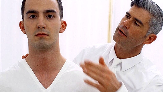 Hot Blowjob for Horny Elder Dudley -Missionary Boys Heat Up the Scene