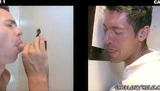 Tyler Ford Slips Into Alexander Garrett's Gloryhole for a Secretive Screw