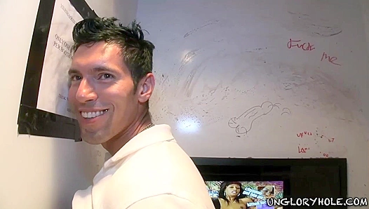 Tyler Ford Slips Into Alexander Garrett's Gloryhole for a Secretive Screw