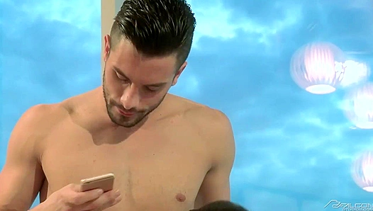 Throatfucking Perfection ~ Theo Ford & Andrea Suarez Heat Up Falcon Studios