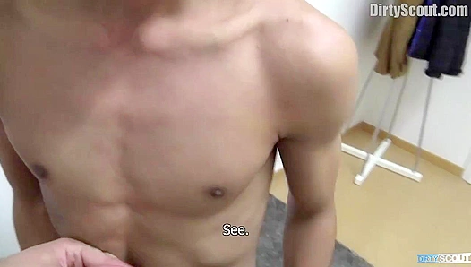 Hot Stud Gets Loaded inDirty Casting Audition