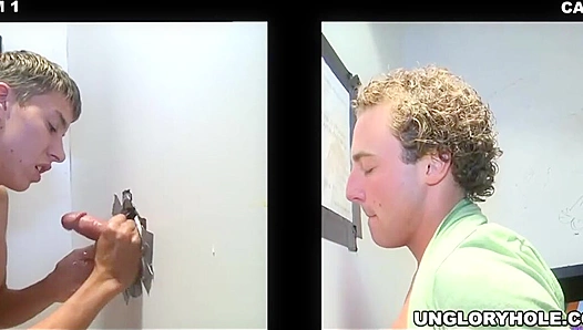 Twisted BJ ~ Angelo Pontionetti & Justin Hawk Go Wild at UngloryHole