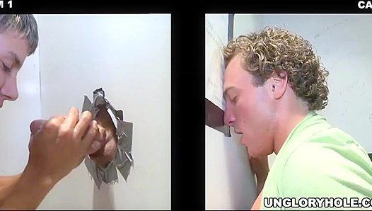 Twisted BJ ~ Angelo Pontionetti & Justin Hawk Go Wild at UngloryHole