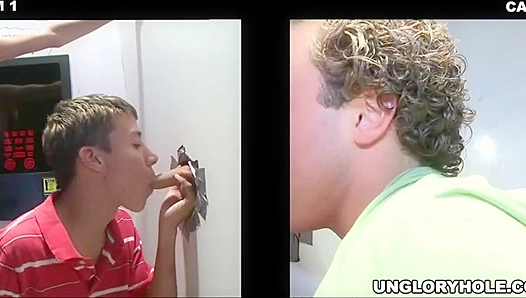 Twisted BJ ~ Angelo Pontionetti & Justin Hawk Go Wild at UngloryHole