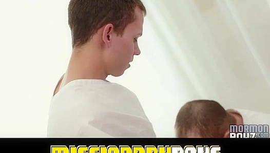 Missionary Boys ~ Serving Elder Lindsay's Amazing Cock in HD