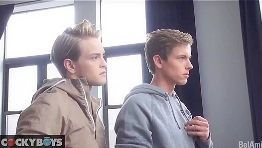 Jett Black & Kevin Warhol ~ Hot BTS Action with Cocky Boys