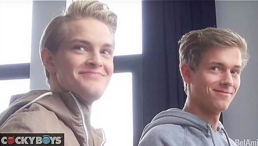 Jett Black & Kevin Warhol ~ Hot BTS Action with Cocky Boys