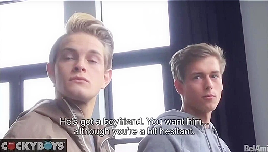 Jett Black & Kevin Warhol ~ Hot BTS Action with Cocky Boys