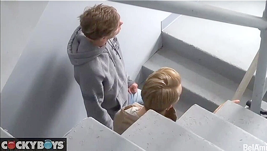 Jett Black & Kevin Warhol ~ Hot BTS Action with Cocky Boys