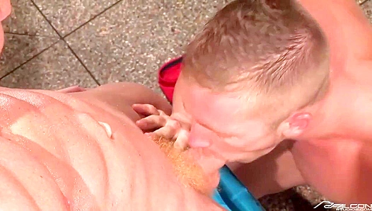 Johnny V Seducing Scott Riley ~ Hot Stripper Action