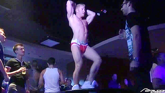 Johnny V Seducing Scott Riley ~ Hot Stripper Action