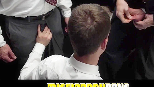 Missionary Boys ~ Violent Blow-Bang Submits Slutty Elder Lindsay