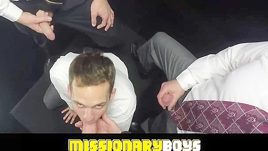 Missionary Boys ~ Violent Blow-Bang Submits Slutty Elder Lindsay