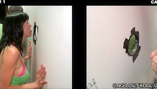 Tyler Hunt and Gene Neeley ~ Straight Men Explore Gloryhole Thrills