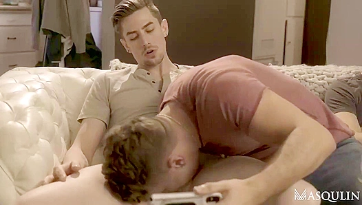 Paul Canon & Calvin Banks Heat Up Instagram in Steamy NextDoorStudios Partners Scene