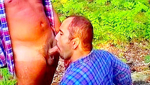 Patrick Ives and Tony Genero Suck Dick Outdoors – Bonus Hunks