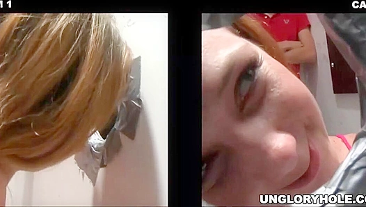 Straight Guy Tricked into Gloryhole BJ with Sean Evans & Alex Andrews