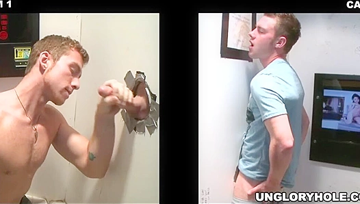 Straight Temptation ~ Connor Maguire's Glory Hole Seduction