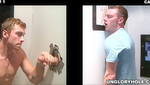 Straight Temptation ~ Connor Maguire's Glory Hole Seduction