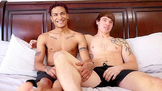 Jeremy Barker & Martavis Ray Prep for HardGay Action - GayHoopa