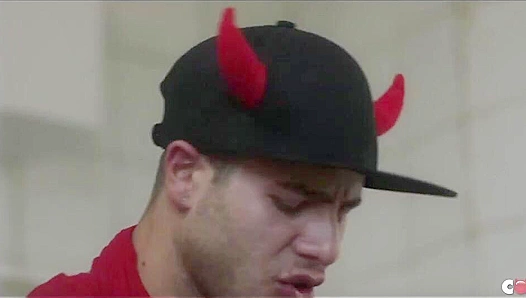 Devilish Temptations ~ Allen King, Colby Keller, Sean Ford Seduce Each Other