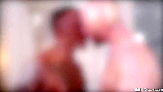 Interracial Dick Sucking ~ Brendan Phillips & Phoenix Fellington Go Deep