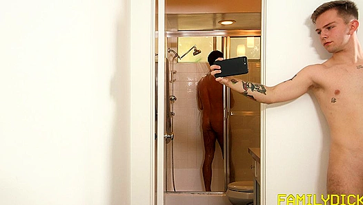 Creeper Timothy Gets Deep Throated by Stepdad Brendan - Forbidden Family Fun