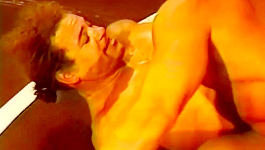 Wrestlers Bruce Hill & Chris Dano Pound Each Other on the Mat