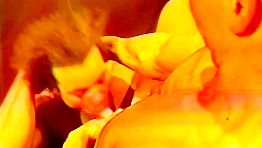 Wrestlers Bruce Hill & Chris Dano Pound Each Other on the Mat