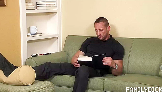 Stepson Liam Eagerly Blows Horny Stepdad Myles - Forbidden Family Fun