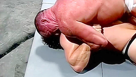 Muscular Wrestlers Mark & Chance Fuck Wildly on the Floor - Bonus Hunks