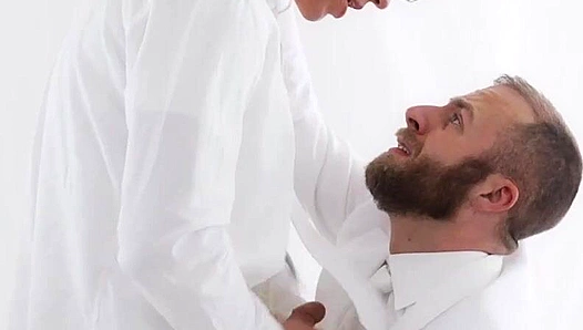 Elder Brier Proves Loyalty with Intense Skull-Fucking - Missionary Boys