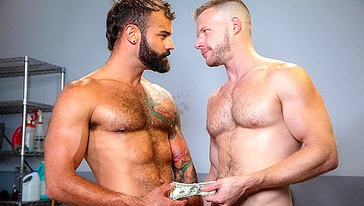 Raging Hard ~ Rest Stop Oral Bliss with Brian Bonds & Drake Masters