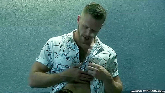 Raging Hard ~ Rest Stop Oral Bliss with Brian Bonds & Drake Masters