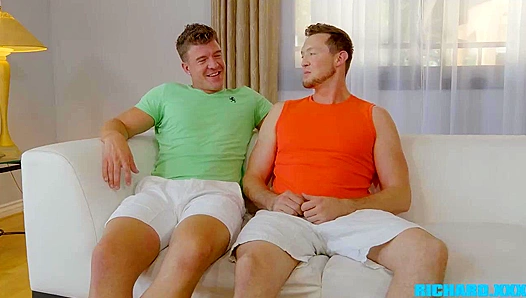 JJ Knight & Pierce Paris ~ Passionate Gay Fellatio Lovers