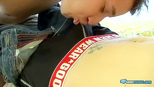 Krist Cummings & Phillip Ashton Drool During Intense Oral Sex - Lollipop Twinks