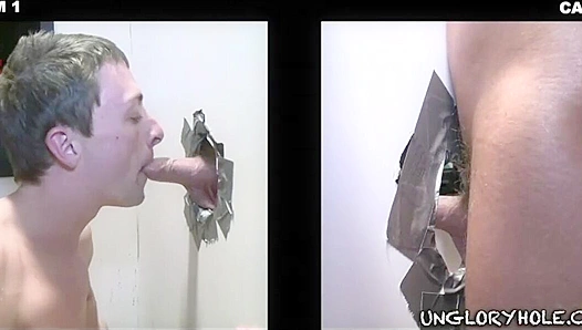 Caught in the Act ~ Cameron Foster Tricks JT Knightley Into a Steamy Gay Blowjob