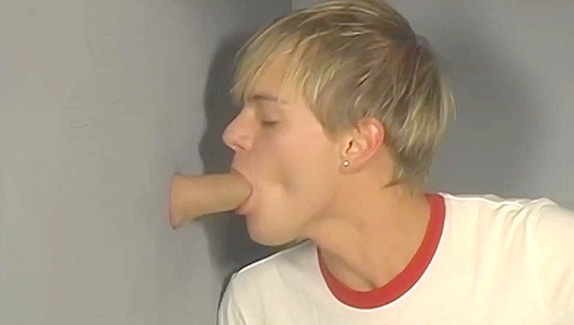 Dillon Samuels Sucks Every Dick Through the Glory Hole - Teach Twinks