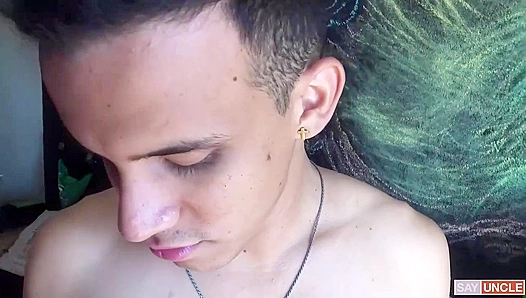 Hector Sucks Fat Cock in POV ~ Amateur Latin Heat